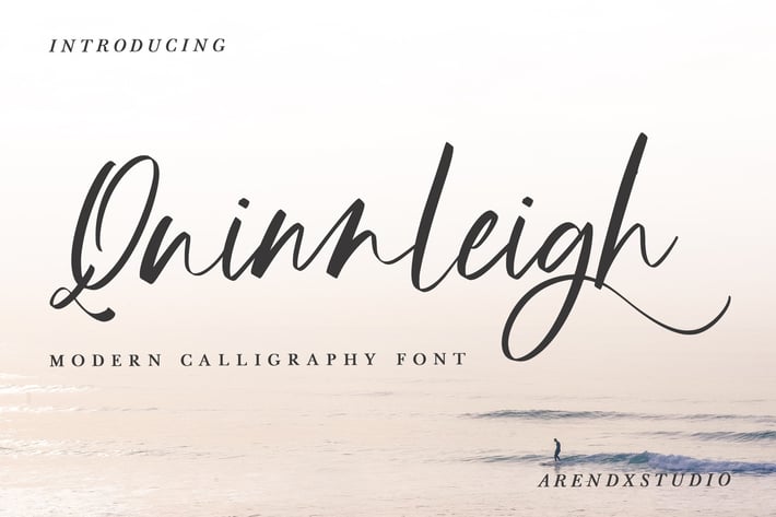 Quinnleigh - Modern Calligraphy Font