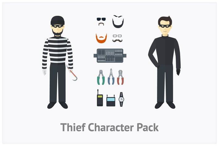 Thief Character Set