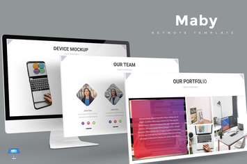 Maby - Keynote Template