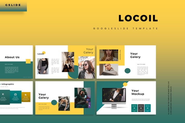 Locoil - Google Slide Template