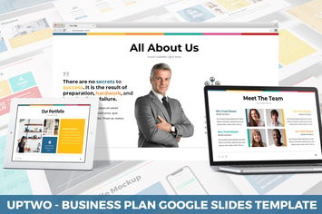 UpTwo - Business Plan Google Slides Template