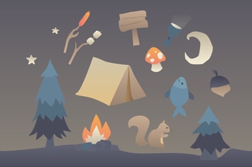 Camping Clipart
