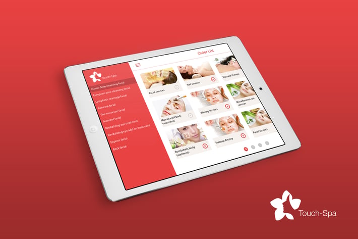 Touch Spa UI Kit - POS System