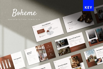 Boheme - Vintage Keynote Template