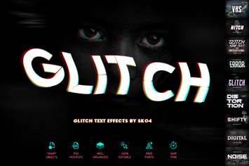 Glitch Effects - 10 PSD