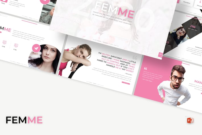 Femme - Powerpoint Template