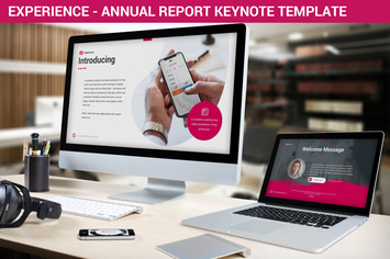 Experience - Annual Report Keynote Template