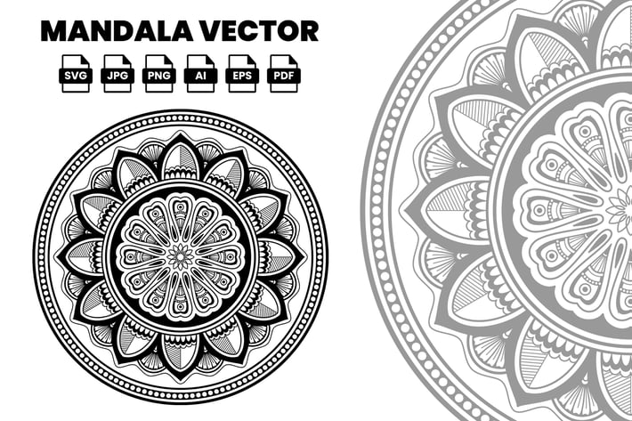 Mandala Vector Illustration