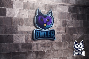 Owl Mascot Esports Logo