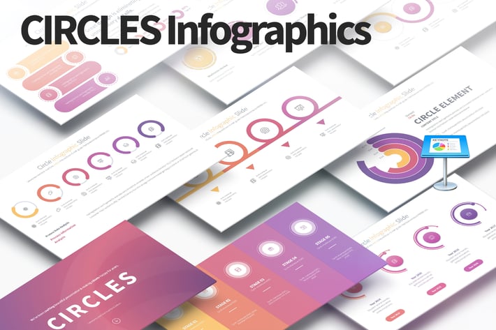 CIRCLES - Keynote Infographics Slides