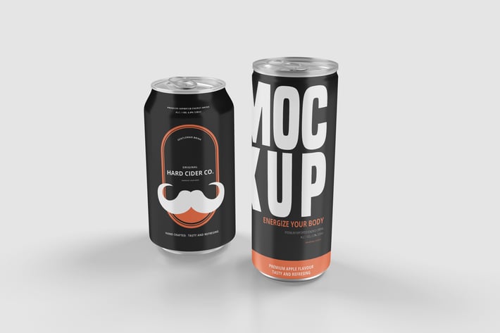 Softdrink Can Product Mockup Vol. 2.2