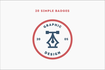 20 Simple Badges