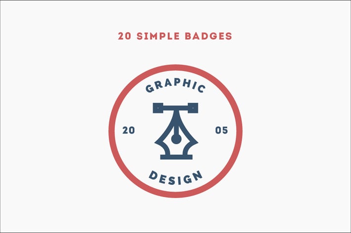 20 Simple Badges