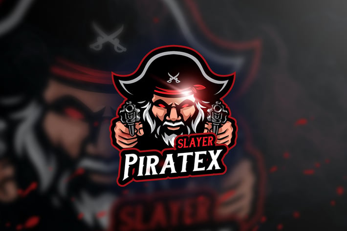 Slayer Pirate - Mascot & Esport Logo