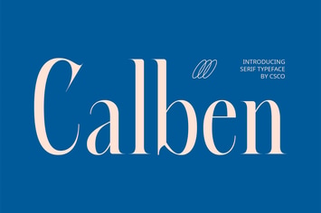 Calben – Elegant Font
