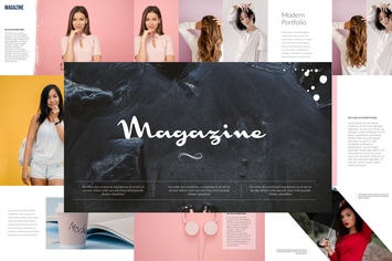 Magazine Keynote Template