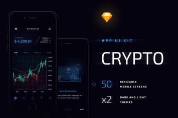 Crypto Mobile UI Kit