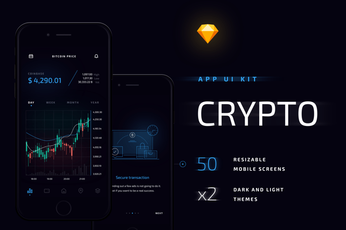 Crypto Mobile UI Kit