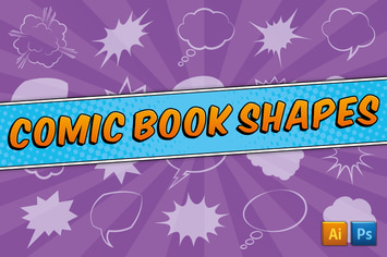 Comic Book Custom Shapes