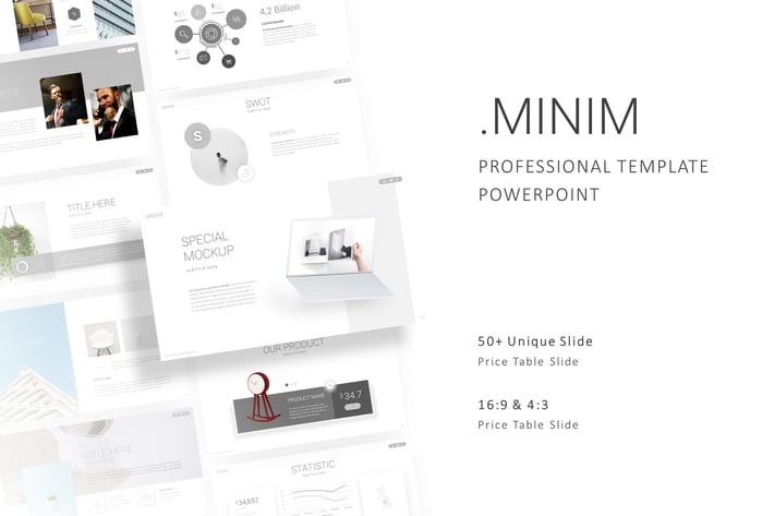 Minim - Professional Powerpoint Template
