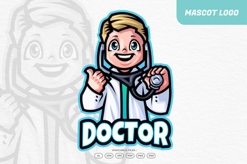 Doctor Care Kid Logo