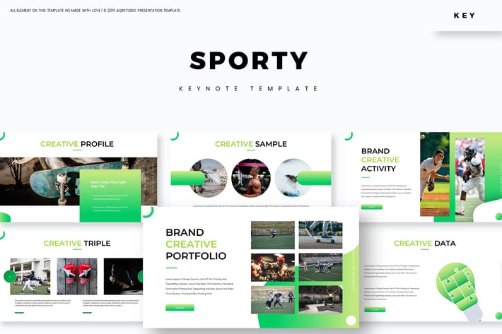 Sporty - Keynote Template