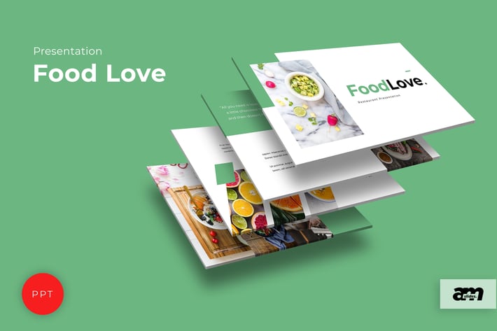 Food Love  Powerpoint