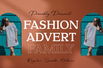 Fashion Advert Business Font Family