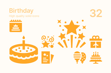 Birthday Icons