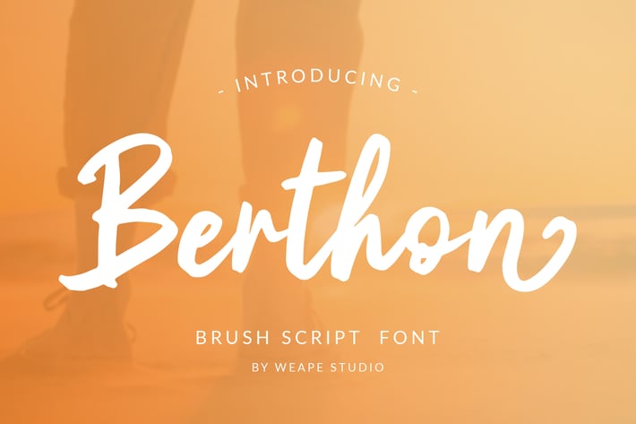 Berthon - Brush Script Font