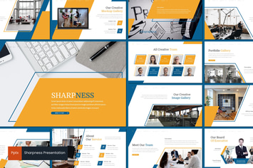 Sharpness - Powerpoint Template