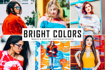 Bright Colors Mobile & Desktop Lightroom Presets