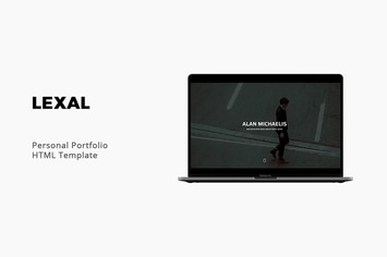 Lexal- Personal Portfolio Template