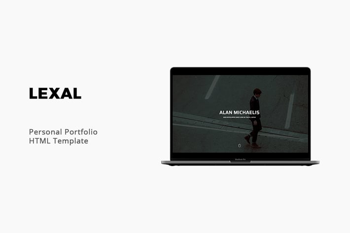 Lexal- Personal Portfolio Template