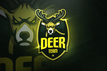 Deer Team - Mascot & Esport Logo