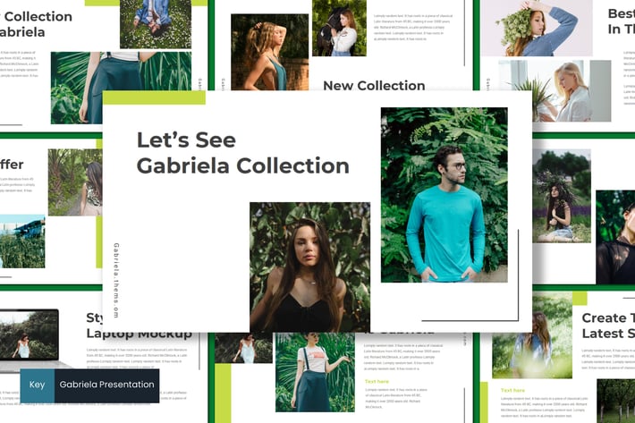 Gabriela - Keynote Template
