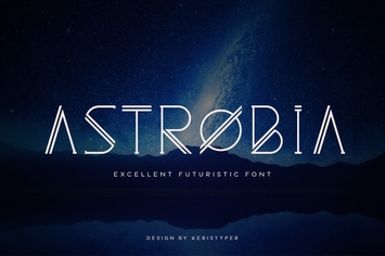 Astrobia Exellent Futuristic Font