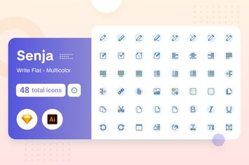 Multicolor Senja - Write 