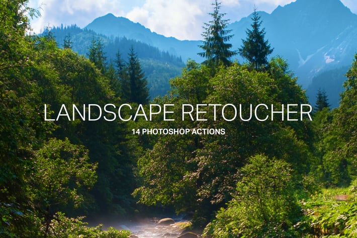14 Landscape Retouching Actions