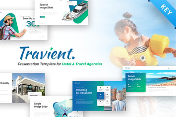 Travient Hotel & Travel Agency Keynote Template