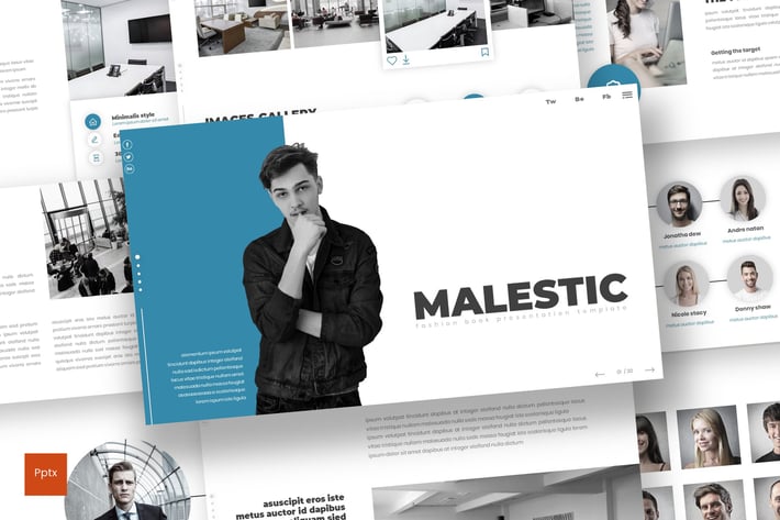 Malestic - Powerpoint Template