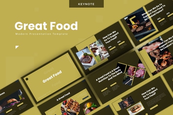 Great Food - Keynote Template