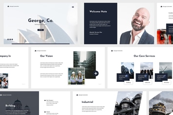 Modern Construction Powerpoint Presentation