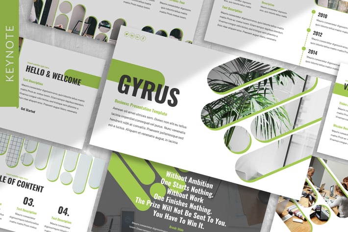 Gyrus - Business Keynote Template
