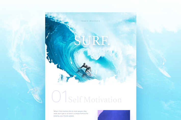 Surfing Landing Page