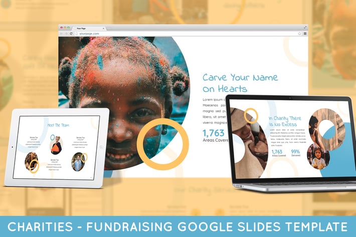 Charities - Fundraising Google Slides Template