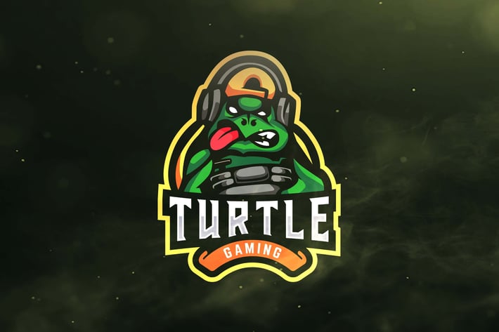 Turtle Gaming Sport and Esports Logo