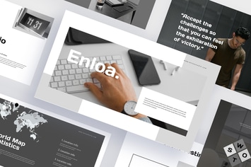 Enloa - Lifestyle Powerpoint Template 