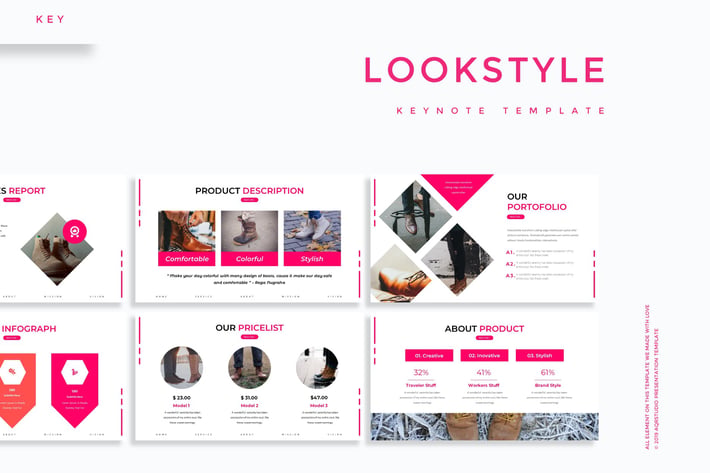 Lookatyle - Keynote Template