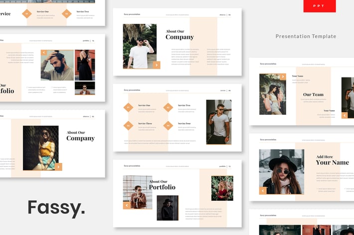 Fassy - Lookbook Powerpoint Presentation Template